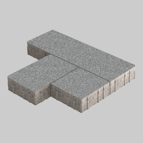 Терраса (плиточная система) серый